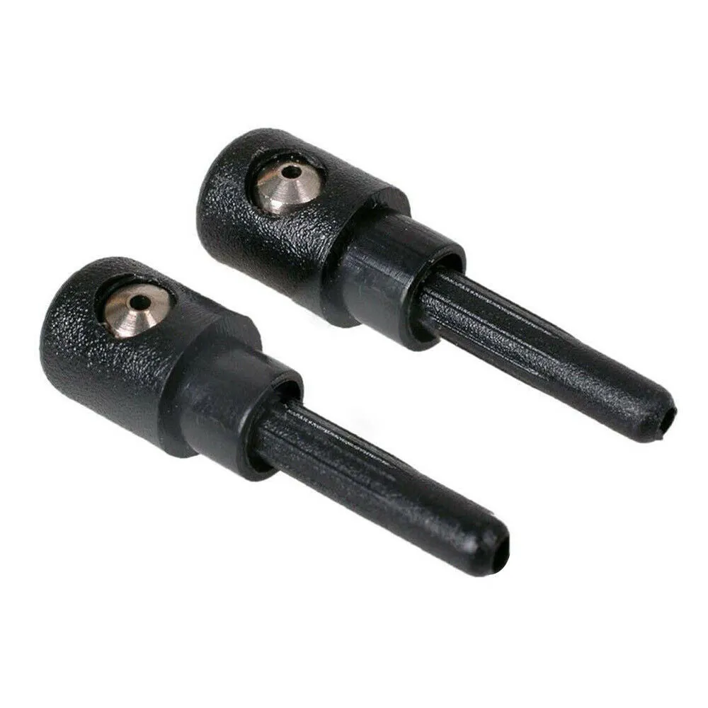 Black rear windshield washer nozzle for Volkswagen Golf and Audi Skoda cars