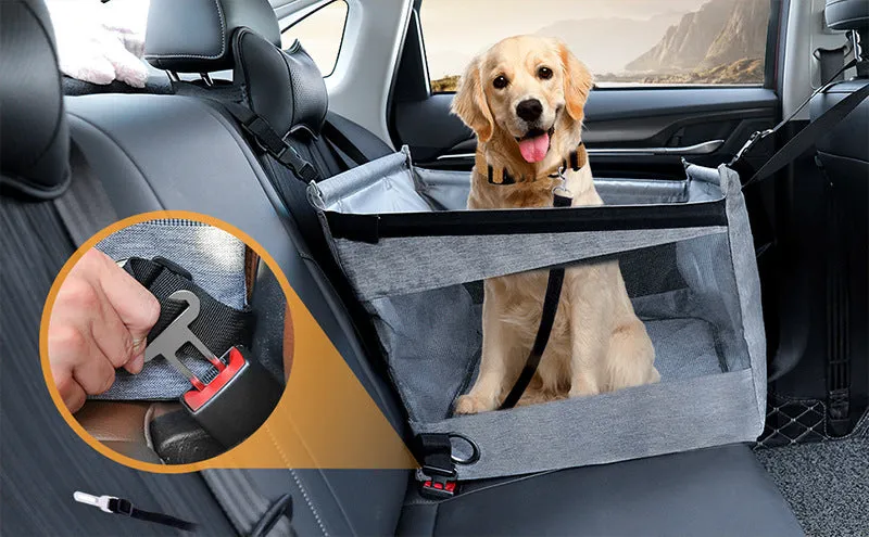 Oxford cloth dog pet crate with extension panel in black, grey or brown colour options