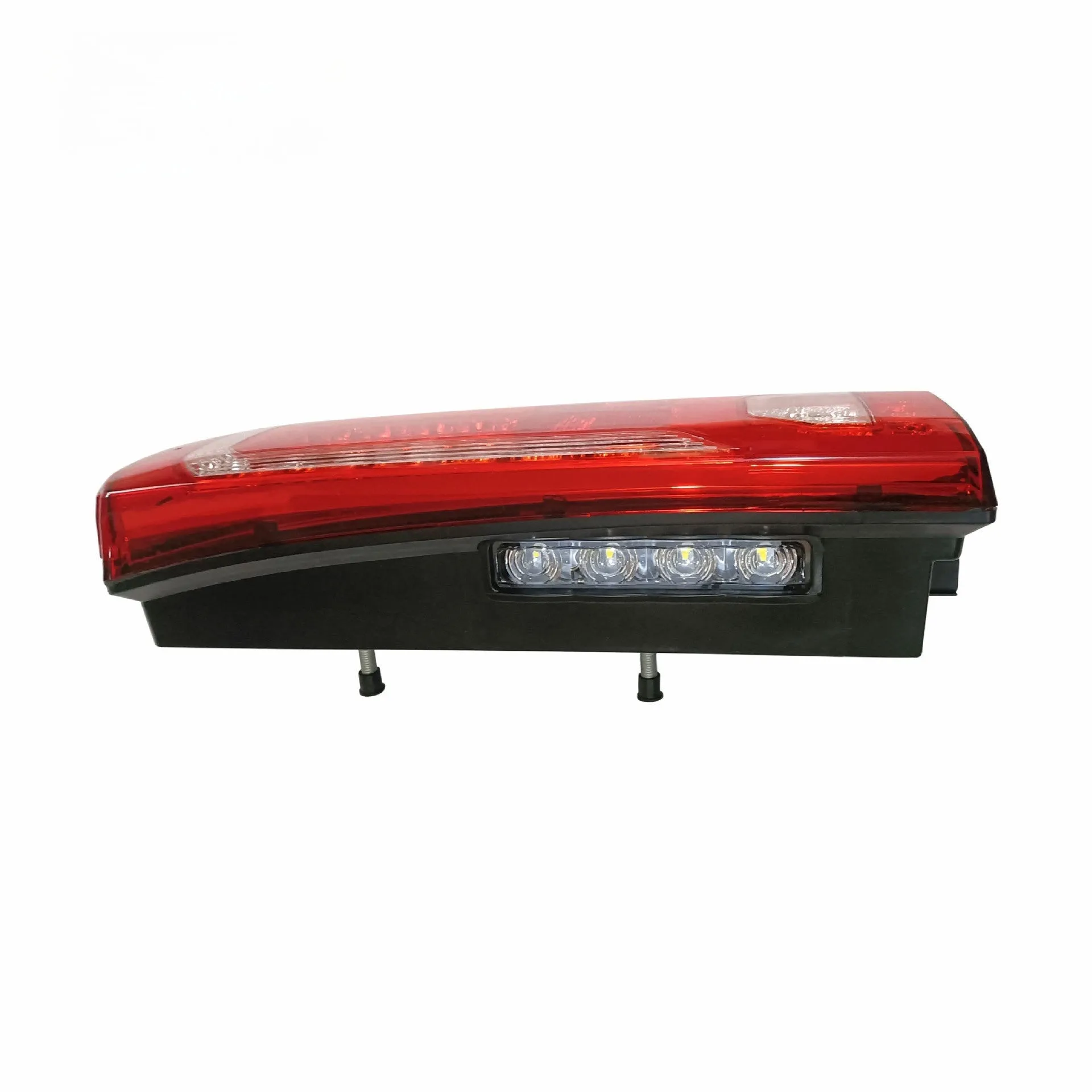 Mercedes-Benz MP4 MP5 heavy truck LED running water rear lamp assembly with white reverse light.