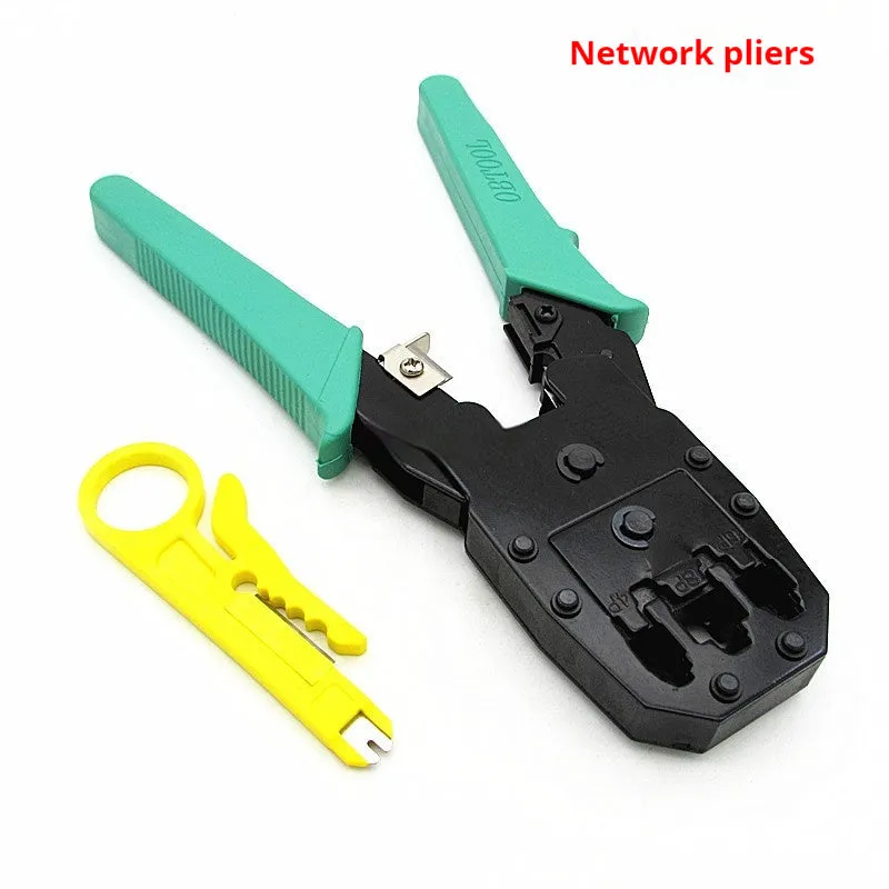 SZ-315 network cable crimping pliers with rubber handles measuring 160mm length