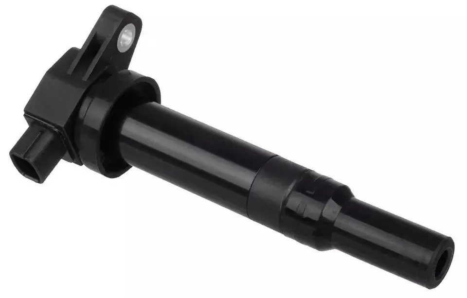 Black DQ9101E type ignition coil for Hyundai 4-cylinder engines, part numbers 27301-3E400 and 273013E400.