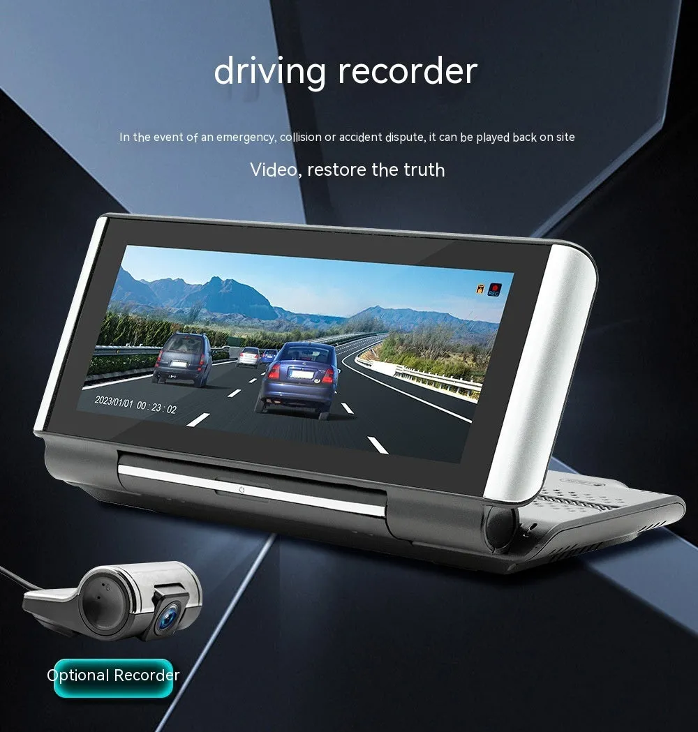 6.86 inch vehicle-mounted MP5 multimedia player with LED screen for wireless CarPlay and reversing camera.