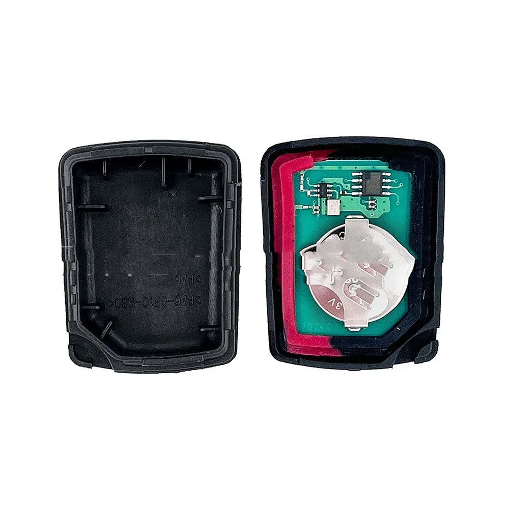 Ford car remote key fob replacement shell in ABS plastic, shown in 2-button and 3-button styles.