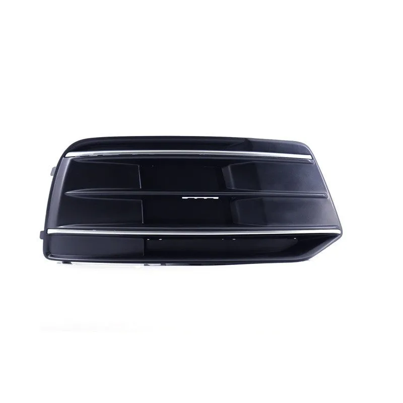 Audi Q5 2018-2022 replacement front bumper lower grille and fog light frame in black ABS plastic