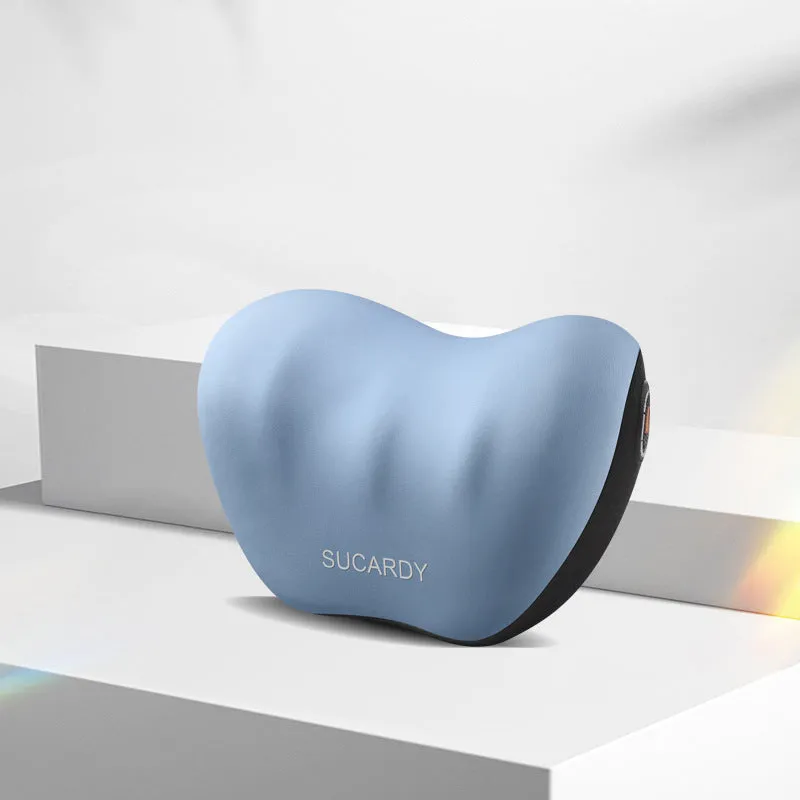 Memory foam car cushion with lumbar and neck support in various colour options