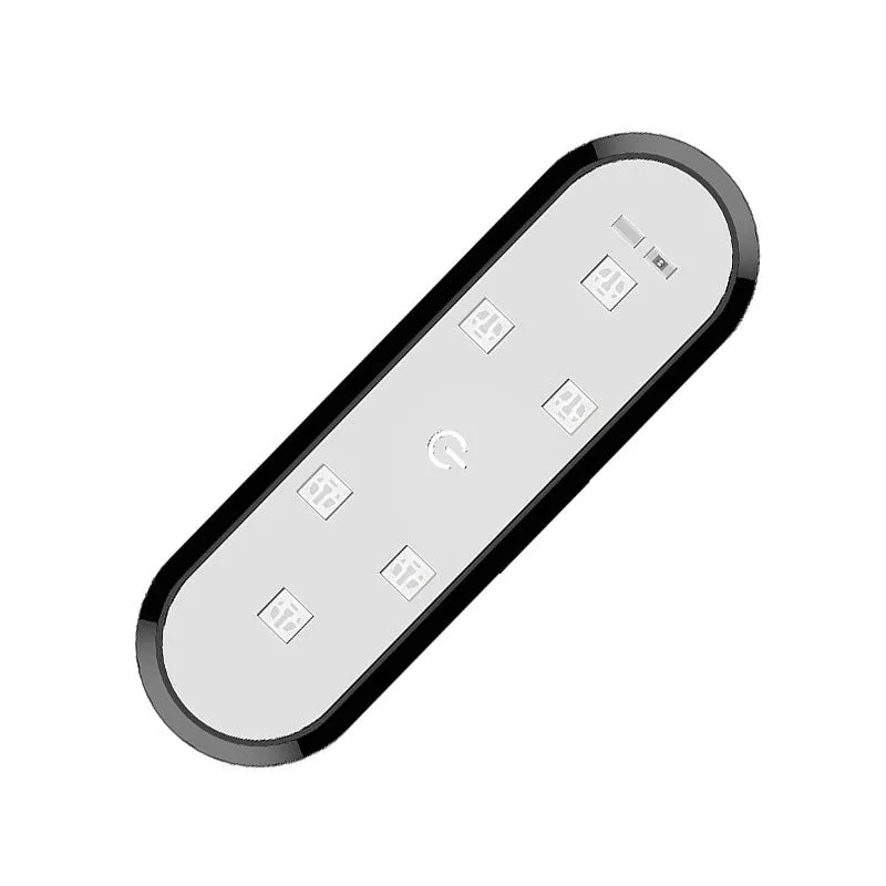 LED car warning door light with ABS plastic housing for anti-collision protection