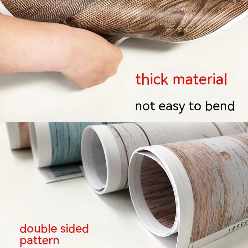 Double-sided marble texture photography background paper sheet showing two size options.