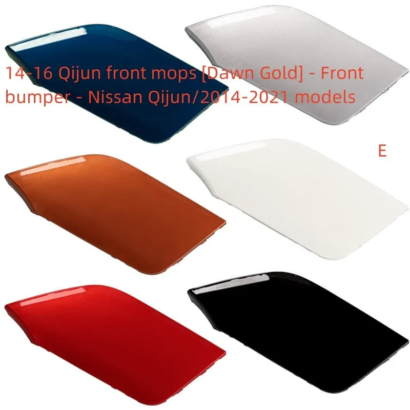 Nissan Qashqai unpainted front bumper replacement cover for 2014-2021 models