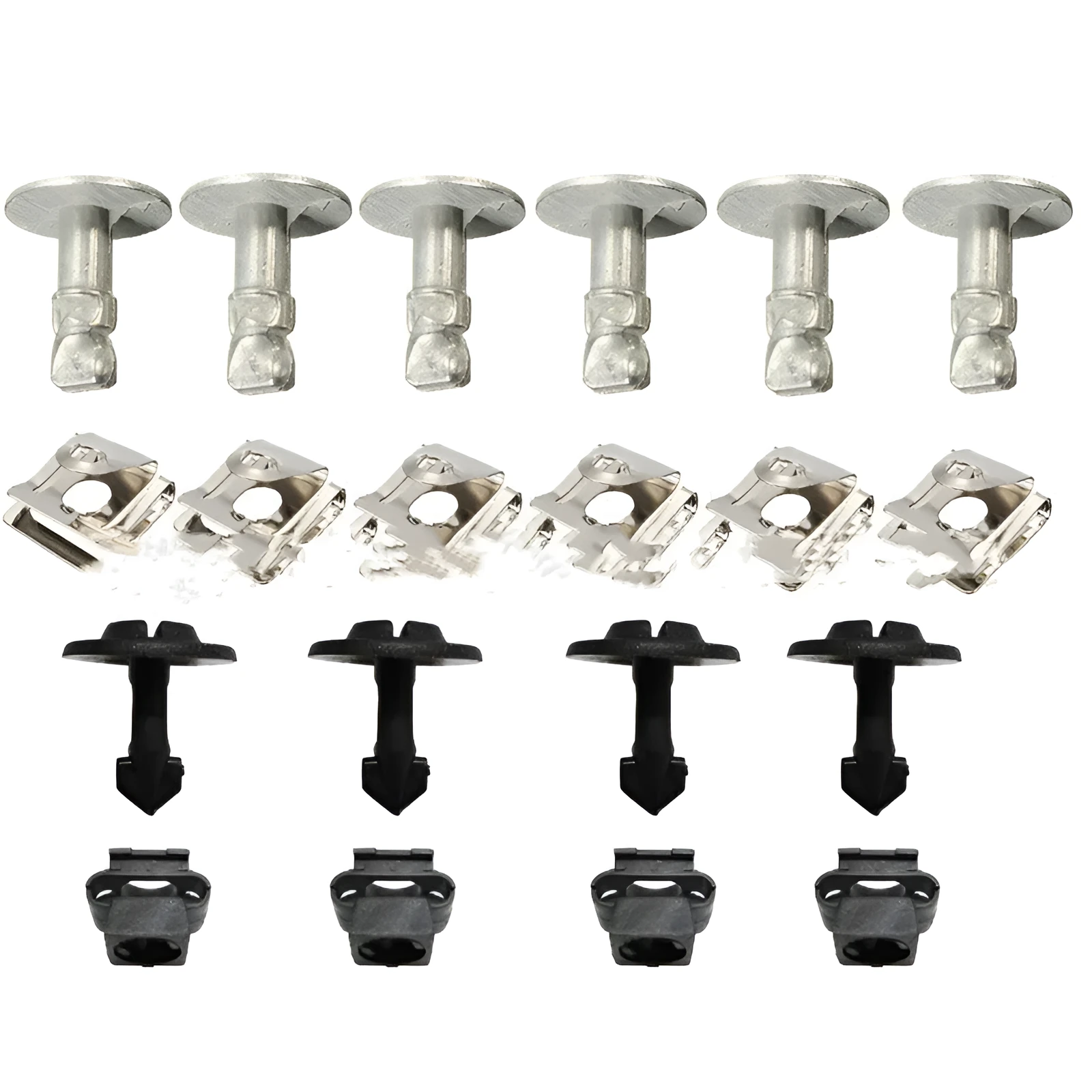 Set of 20 universal lower screws for Audi and Volkswagen engine transmission covers.