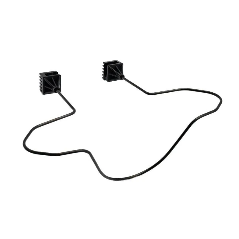 Black metal hat bracket for car visor or headrest cap display and storage
