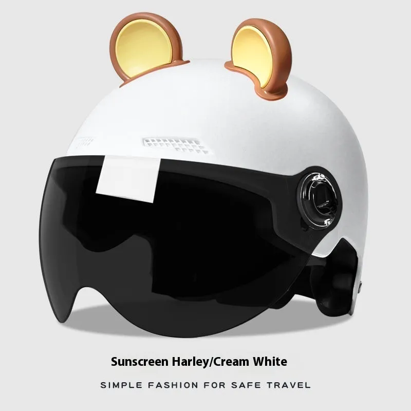 Electric bicycle helmet with ABS shell in multiple colour options for adult commuting