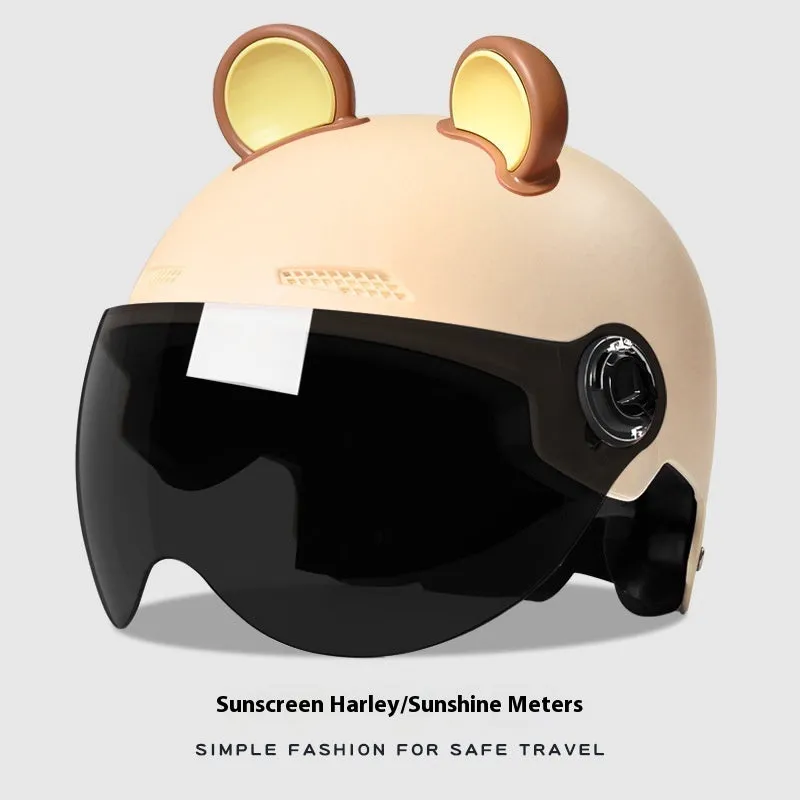 Electric bicycle helmet with ABS shell in multiple colour options for adult commuting