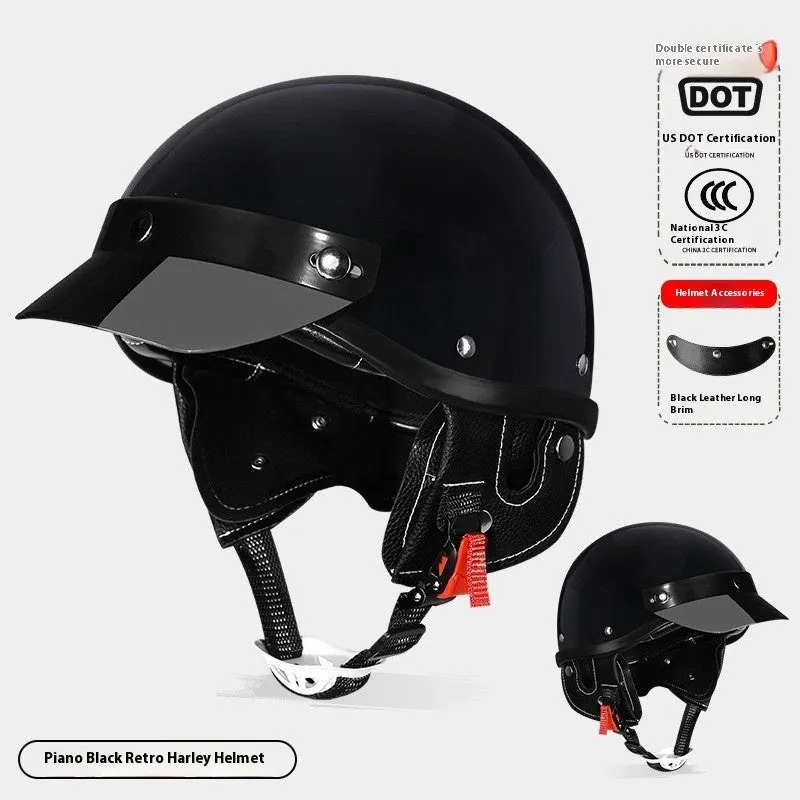 3C certified ABS electric motorcycle helmet shown in various colour options including grey, white, black, red, and multicolour.