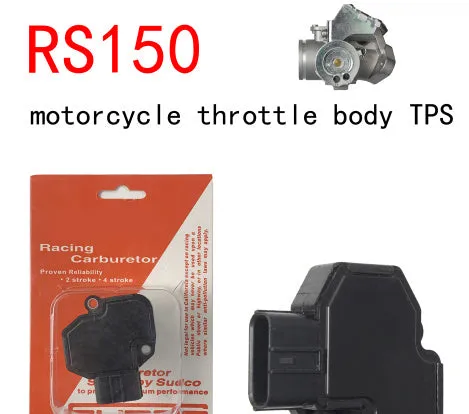 RS150 motorcycle EFI throttle valve sensor replacement part, RS150-TPS specification.