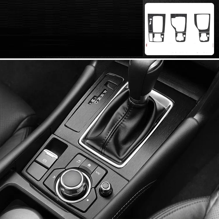 Unksera car interior decorative vinyl film sticker kit for centre console and dashboard panels.