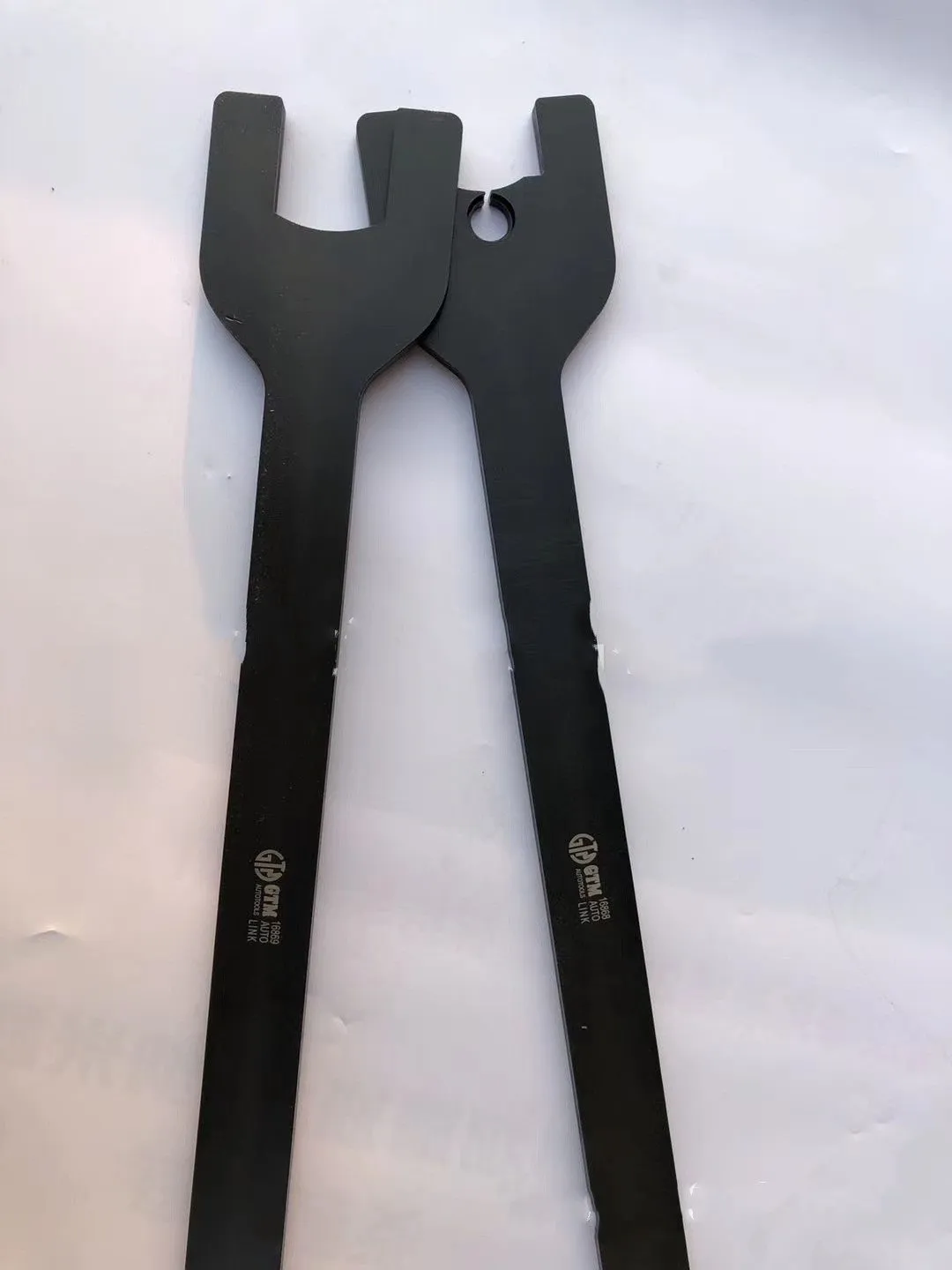 Land Rover fan support wrench coupler tool set with 36mm and 40mm alloy steel spanners