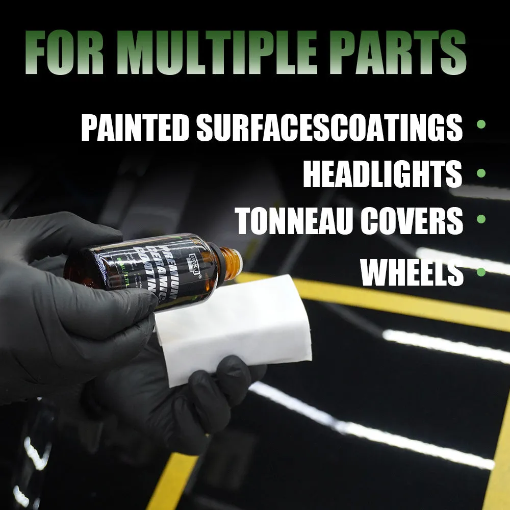 Car crystal coating paint curing kit with 30ml and 50ml ceramic coating options
