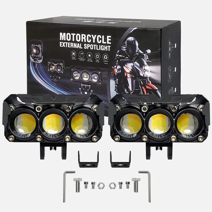 30W Raptor electromobile light with die cast aluminium shell and PC face mask for off-road vehicles