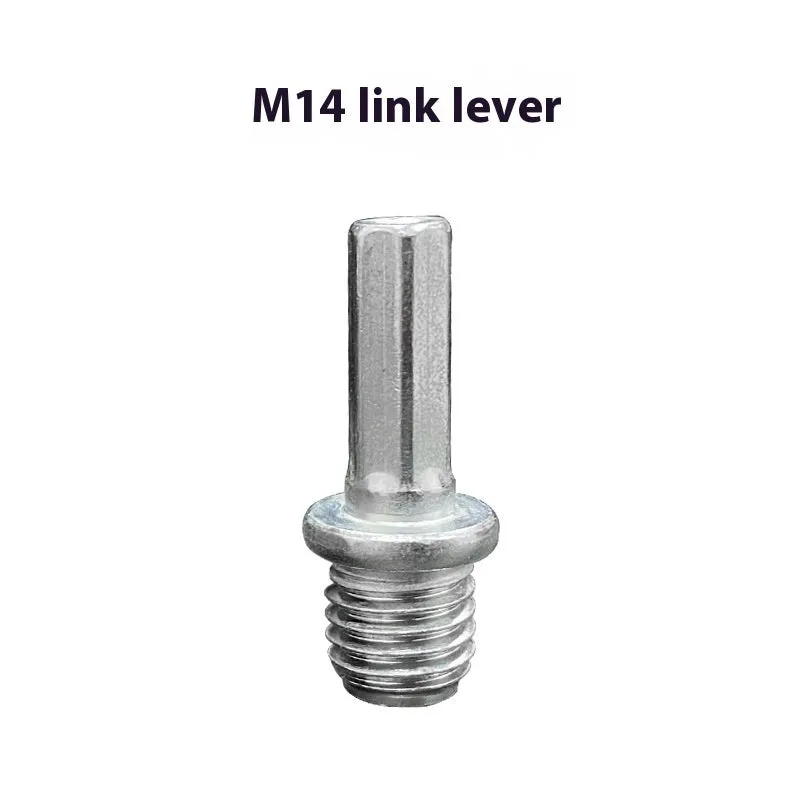Brazing diamond chamfering machine with metal alloy bond, M10 thread, 50mm diameter, on ceramic tile