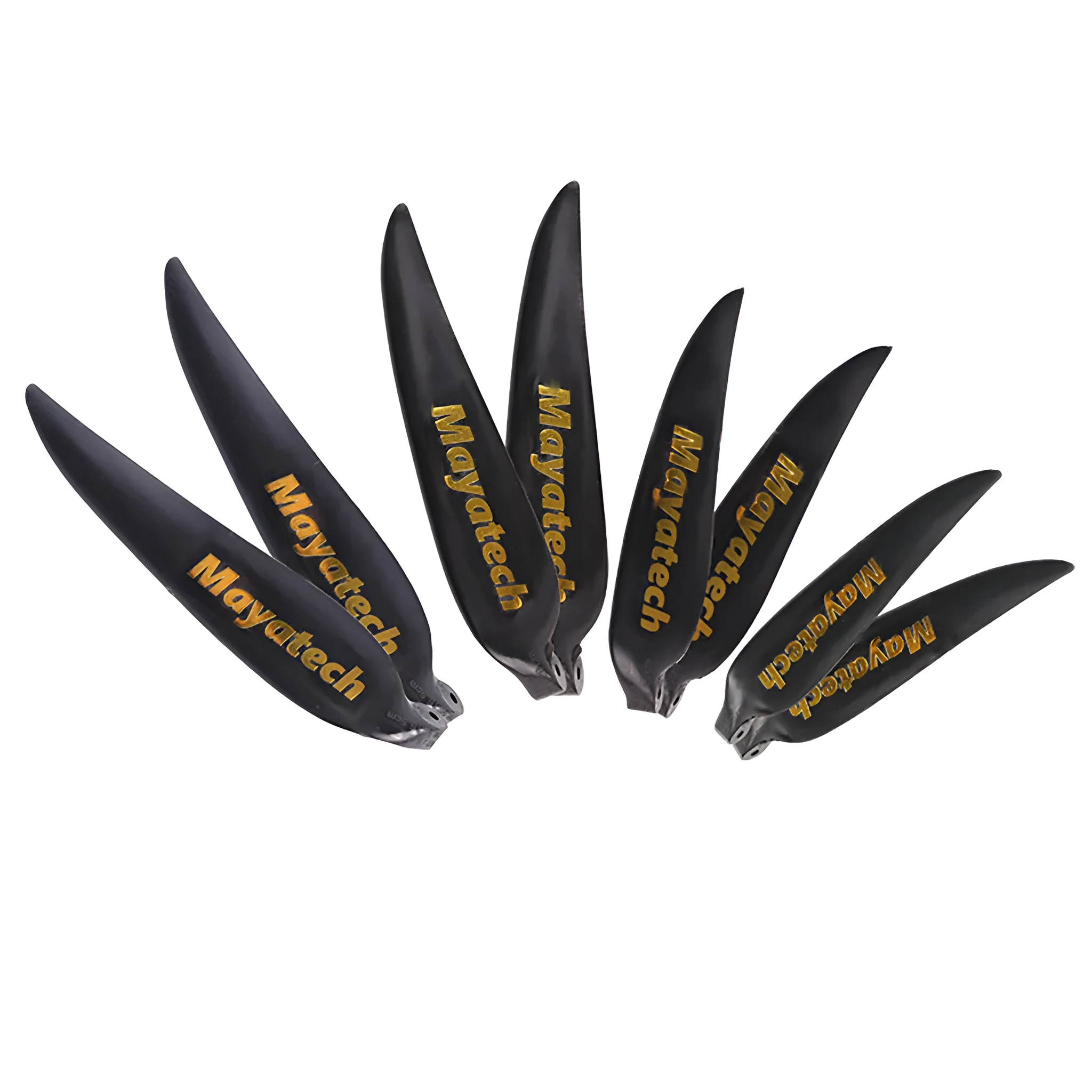 Black folding paddle with quick disassembly mechanism, measuring 12 cm by 6.5 cm.