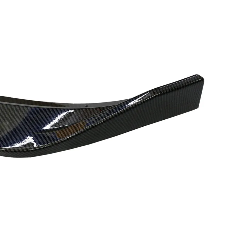 DK three-section front shovel car diffuser for BMW M3 M4 tail conversion in carbon fibre finish.