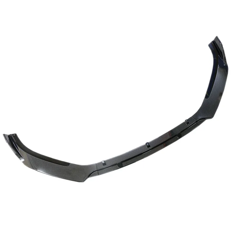 DK three-section front shovel car diffuser for BMW M3 M4 tail conversion in carbon fibre finish.