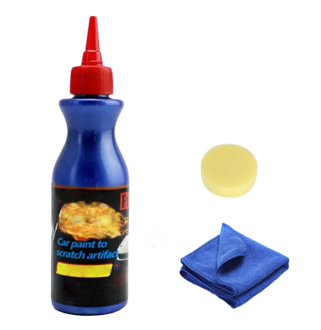 MAANGE car paint scratch repair liquid in 100ml bottle with 4cm diameter and 15cm height