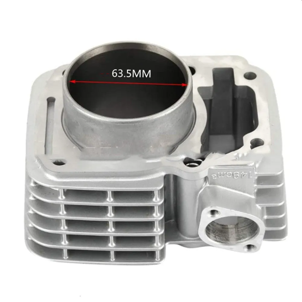 63.5mm bore aluminium alloy motorcycle cylinder liner in picture colour