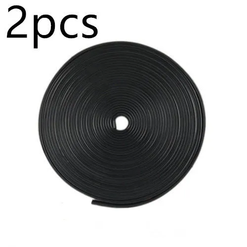 8m PET wheel rim protector strips in ten colours with 3M adhesive tape for alloy rims up to 22 inches