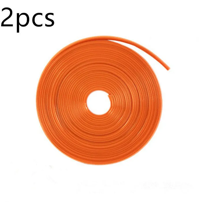8m PET wheel rim protector strips in ten colours with 3M adhesive tape for alloy rims up to 22 inches