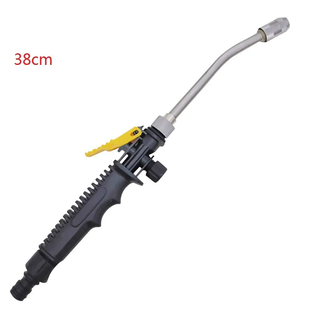 Stainless steel car wash foam water gun with copper nozzle, 15 bar pressure, for outdoor vehicle cleaning