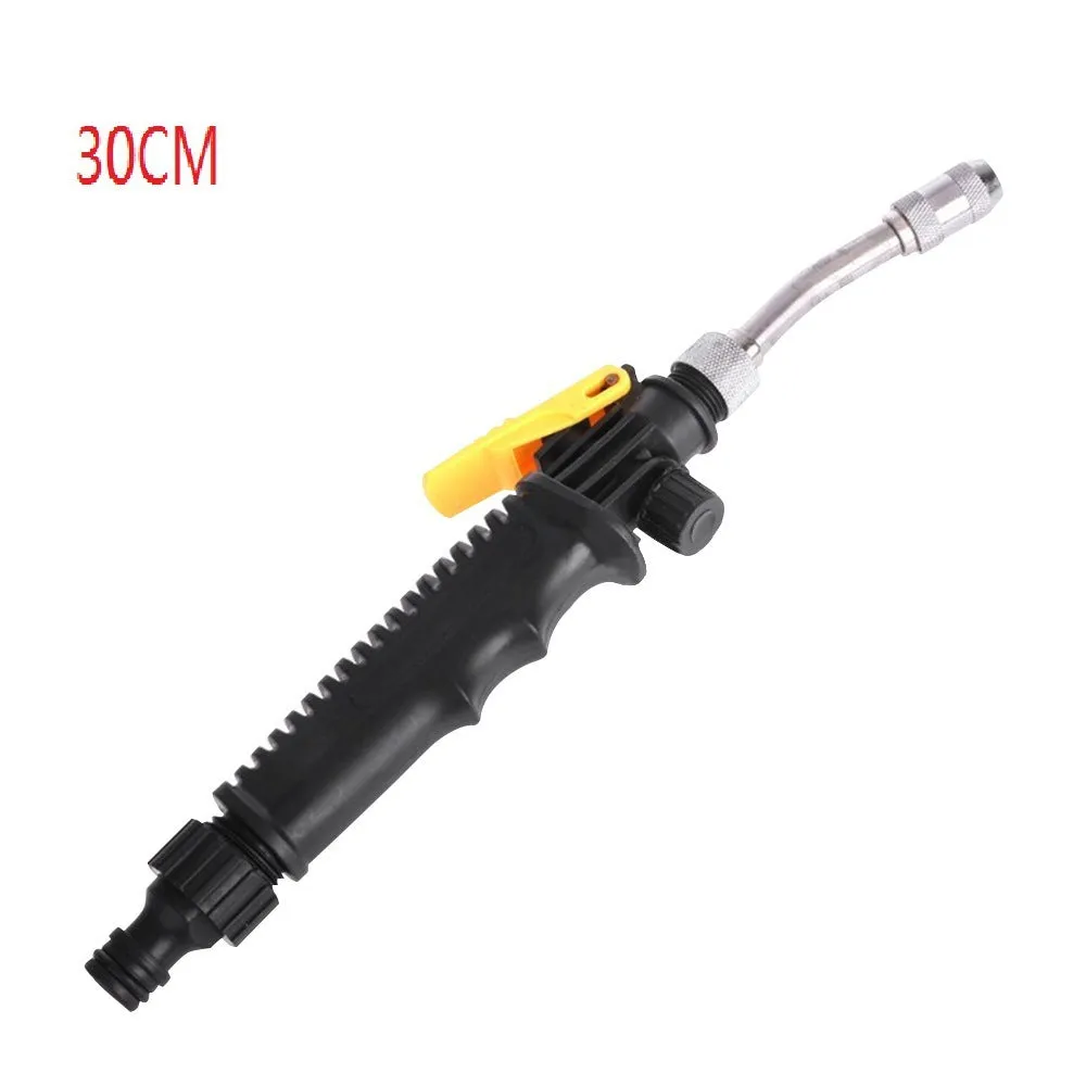 Stainless steel car wash foam water gun with copper nozzle, 15 bar pressure, for outdoor vehicle cleaning
