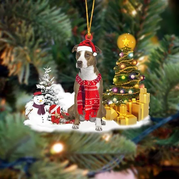 Clear acrylic hanging pendant with sleeping dog angel design