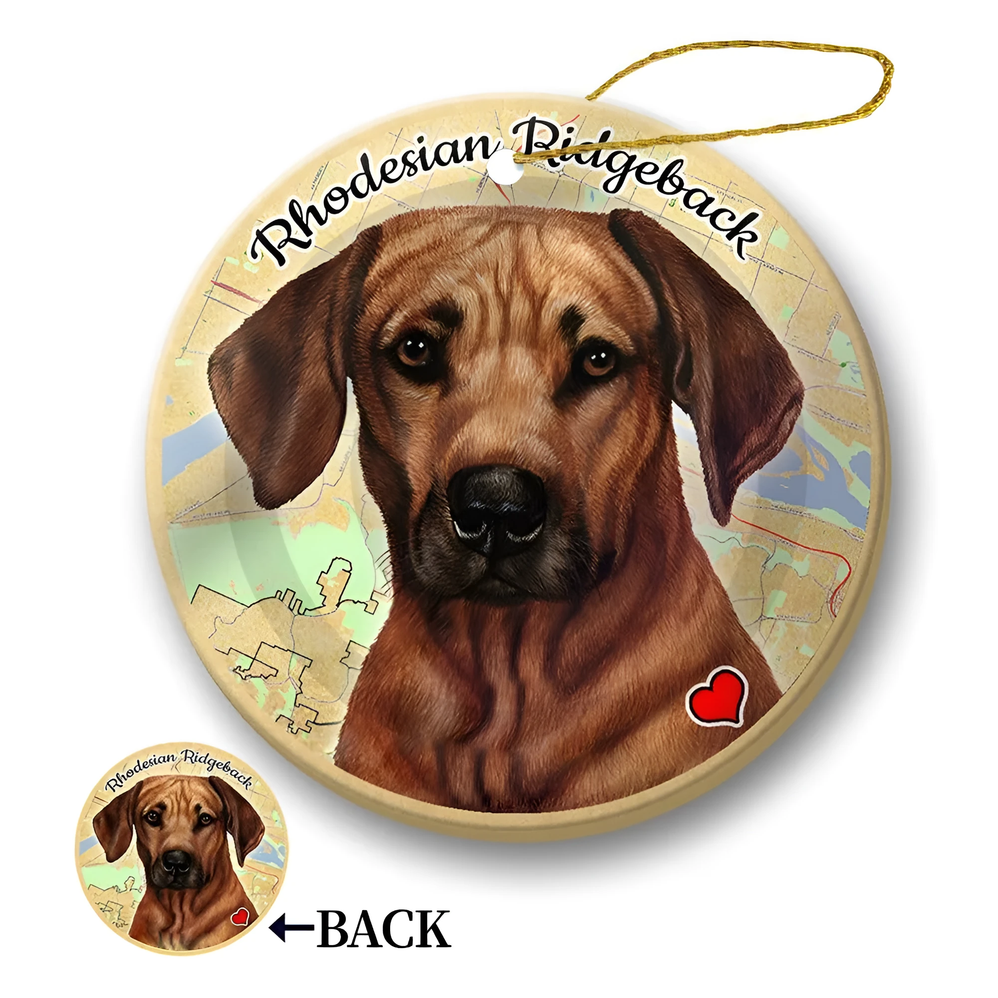 Clear acrylic hanging pendant with sleeping dog angel design