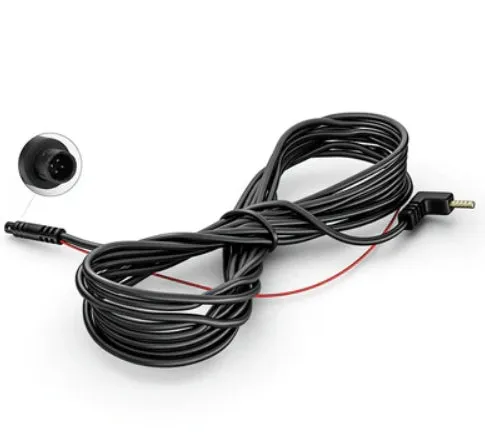 HD night vision dual lens dash cam with 5-inch screen and 170-degree wide-angle lens for front and rear car recording