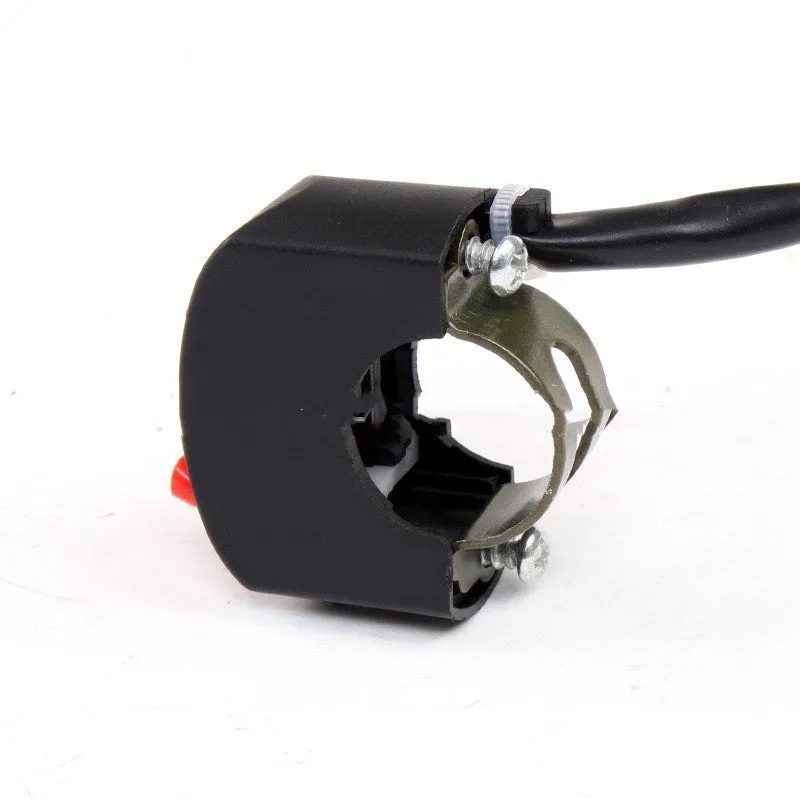 Motorcycle electric car handlebar switch black 22mm inner diameter copper wire 50cm cord