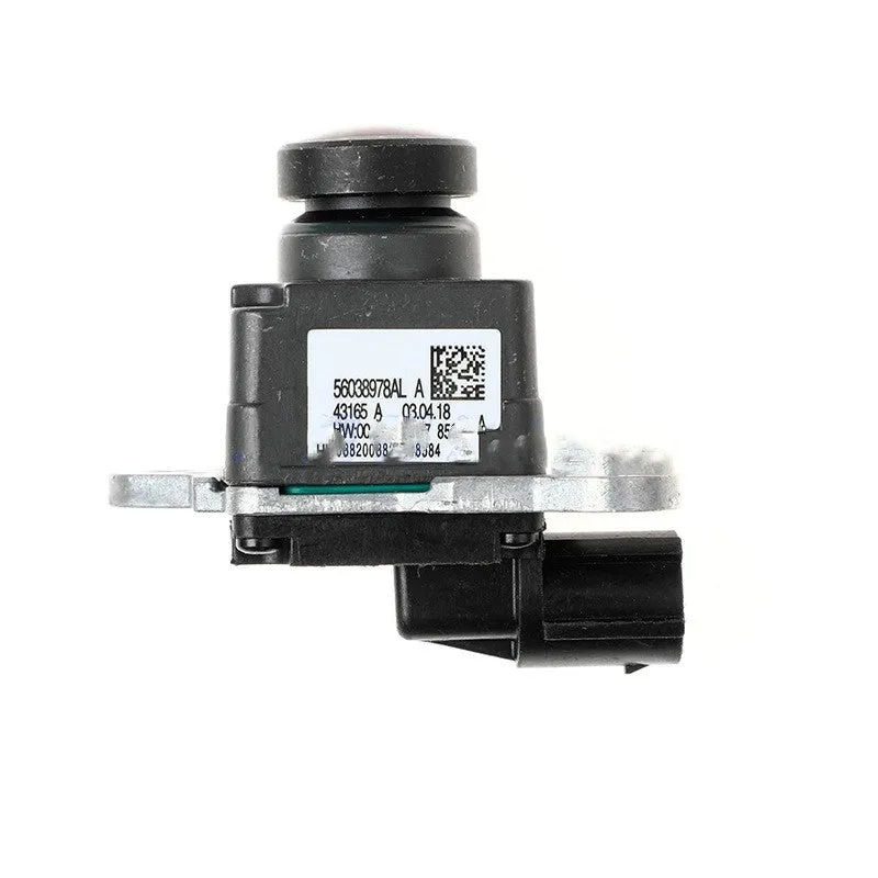 Black plastic rear view reversing camera for Dodge Ram trucks