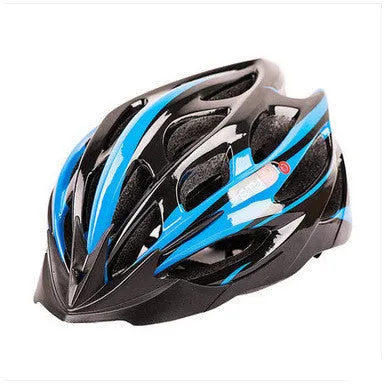Cycling helmet with PC shell and EPS foam in style 1 colour for mountain and road biking