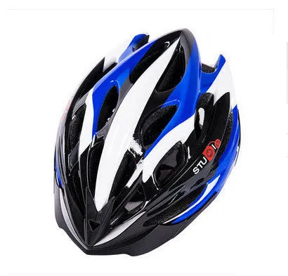 Cycling helmet with PC shell and EPS foam in style 1 colour for mountain and road biking