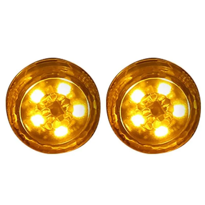 DXZ 5-LED car door warning light in red ABS housing for General Motors vehicles