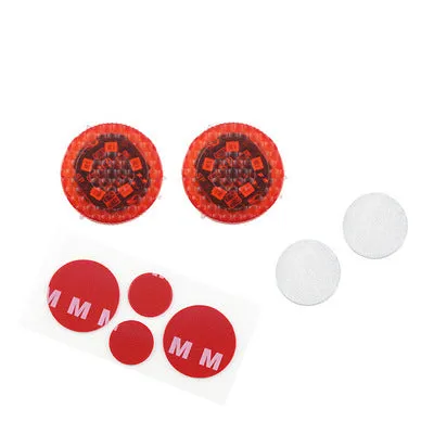 DXZ 5-LED car door warning light in red ABS housing for General Motors vehicles