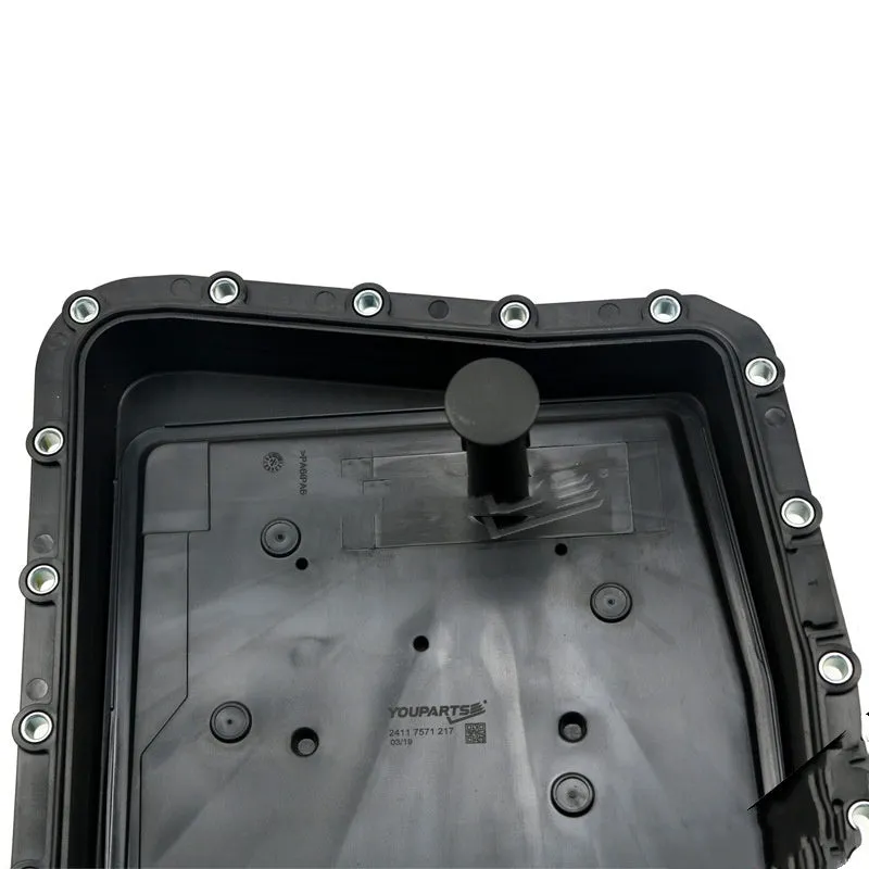 BMW transmission oil pan 24117571217 for 6HP19 6HP21 direct replacement front mount