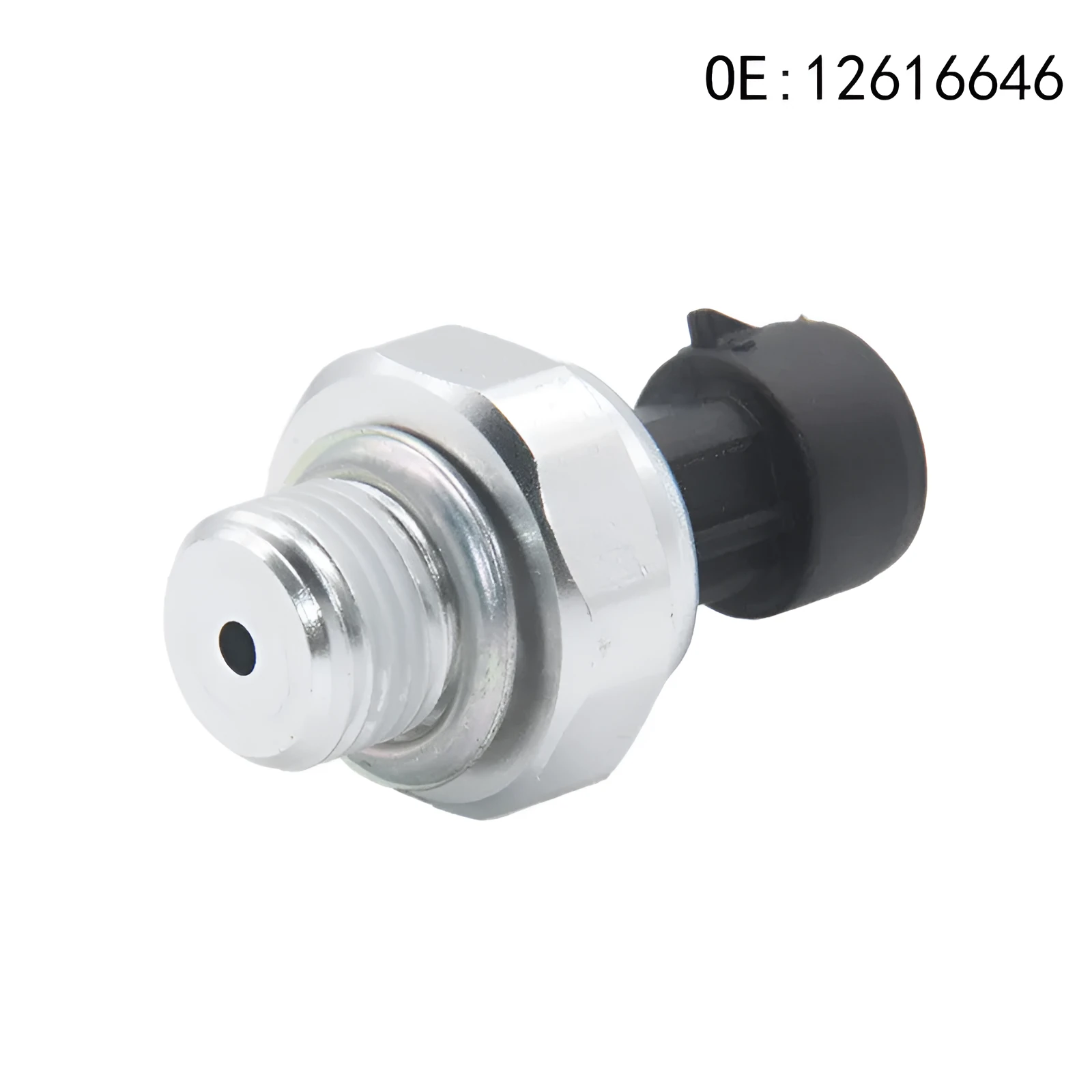 Silver metal fuel pressure sensor for GM and Ford vehicle applications
