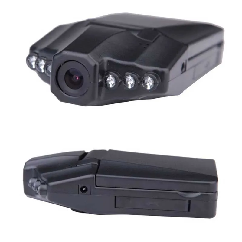 JC10 portable car video recorder with 140 degree wide angle lens and 2.5-inch display for windscreen mounting