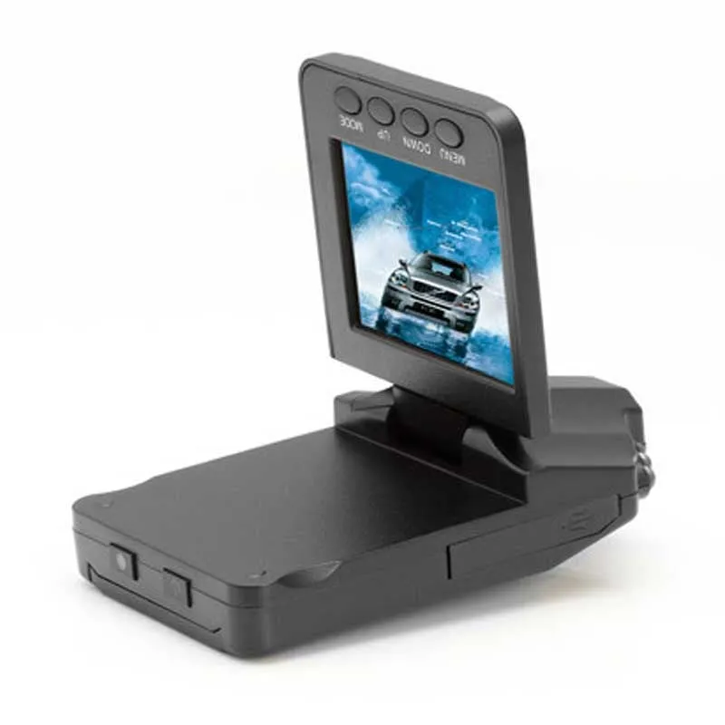 JC10 portable car video recorder with 140 degree wide angle lens and 2.5-inch display for windscreen mounting
