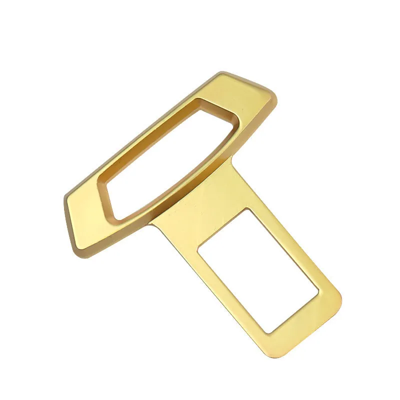 Metal car silencer insert in matte black, gold, and silver colour options