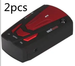 Electronic Dog V7 speed measurement detector in black with LED display and compact design
