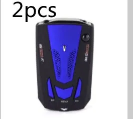 Electronic Dog V7 speed measurement detector in black with LED display and compact design