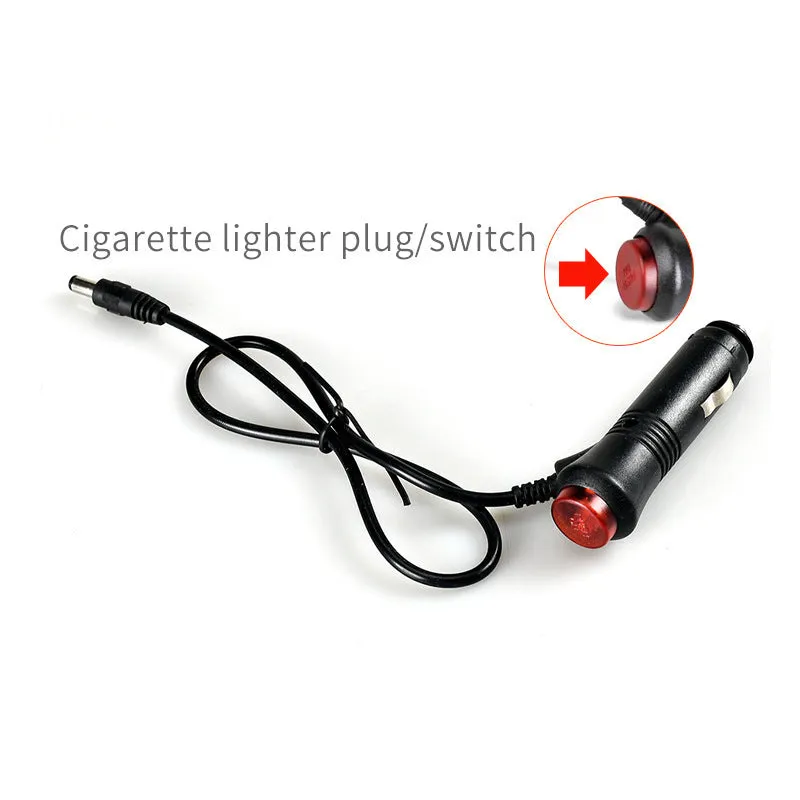 Cool LED car atmosphere light with 48 LEDs in seven colours, ABS material, IP65 waterproof, USB and lighter interfaces