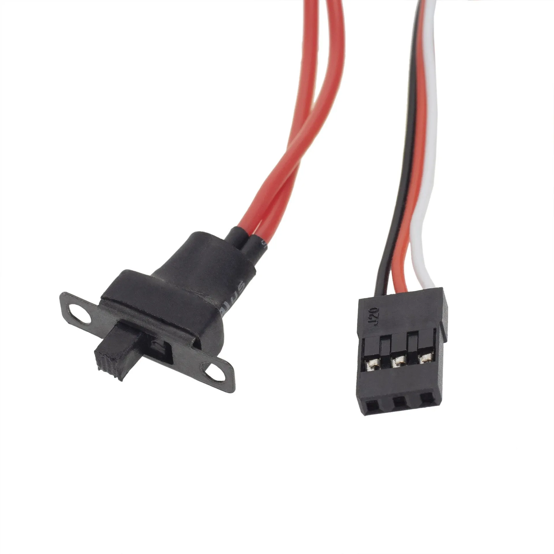 Small 40A brushed electronic speed controller for 1/16 and 1/18 scale RC vehicles